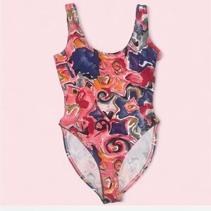 Vintage Marika Aerobics Dance Leotard Bodysuit